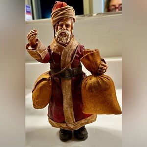 Vintage Father Christmas Paper Mache!